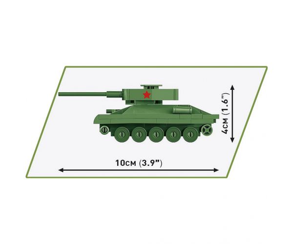 COBI: T-34/85 szovjet tank építőjáték (3092)