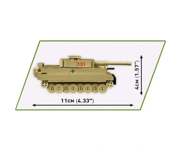 COBI: Tiger I 131 tank építőjáték (3095)