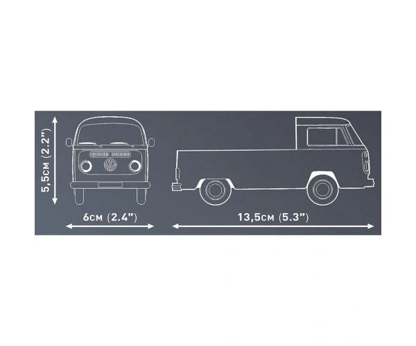 COBI: Volkswagen T2a platós teherautó építőjáték (24618)