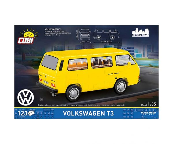 COBI: Volkswagen T3 autó építőjáték (24634)