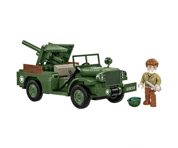COBI: WW II 37mm GMC M6 Fargo építőjáték (3116)