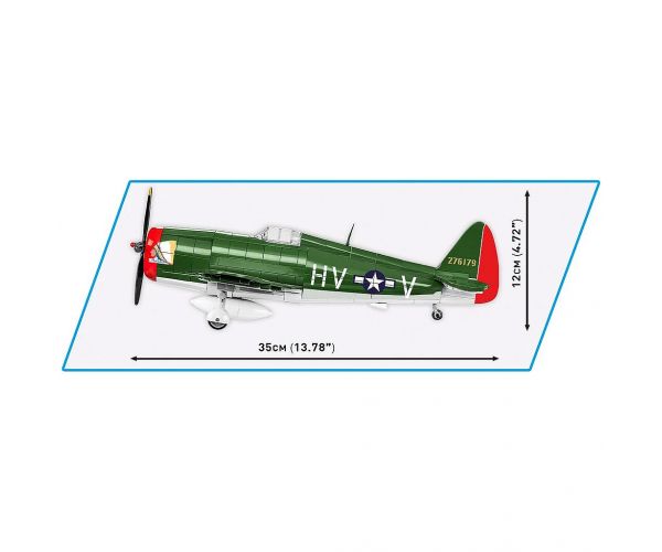 COBI: WW II P-47 Thunderbolt építőjáték (5737)