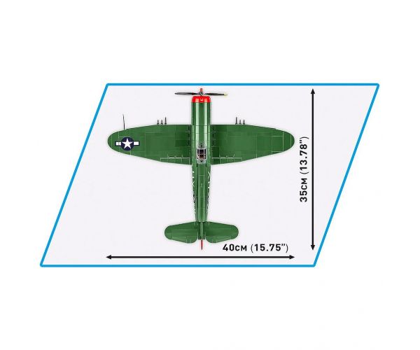 COBI: WW II P-47 Thunderbolt építőjáték (5737)