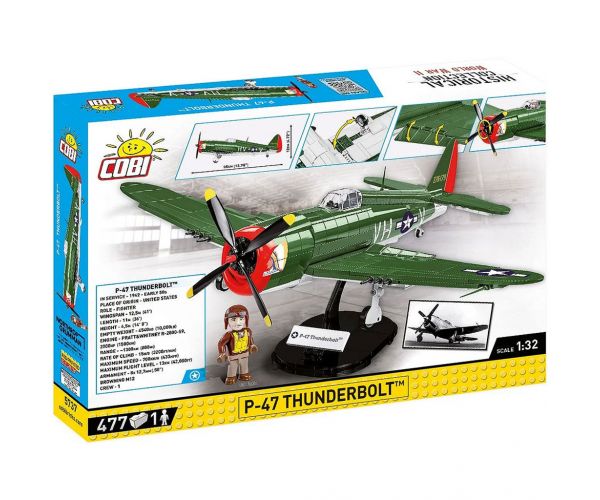 COBI: WW II P-47 Thunderbolt építőjáték (5737)