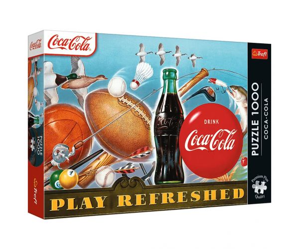Coca-Cola az üdítő pillanat 1000db-os Prémium plus quality puzzle - Trefl