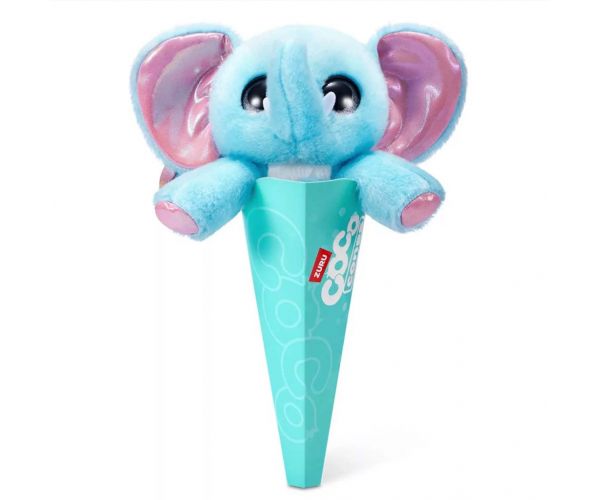 Coco Cones Originals Lulu elefánt plüssfigura 1. sorozat - Zuru