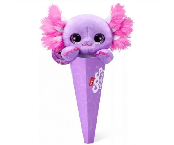 Coco Cones Originals Pebbles axolotl plüssfigura 1. sorozat - Zuru