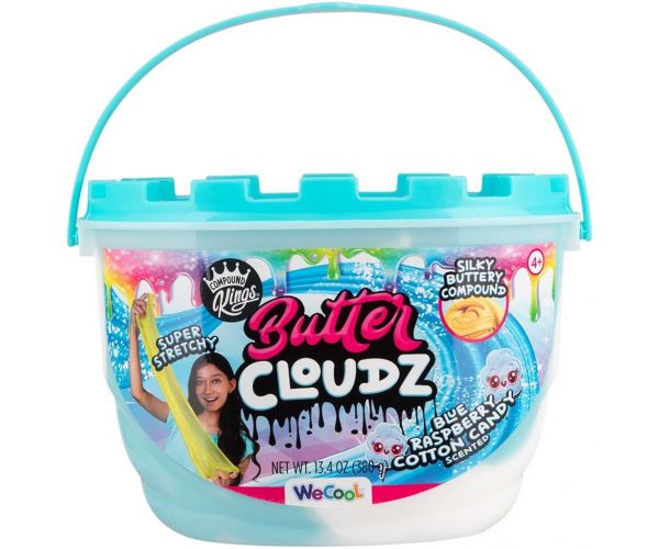 Compound Kings Vajfelhő slime, 380g - kékmálna