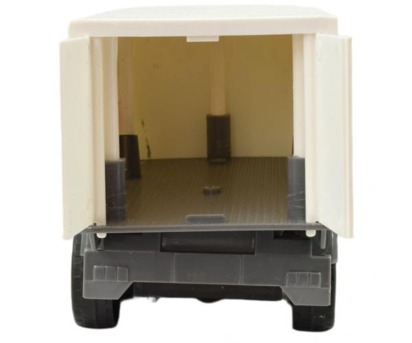 Construction Truck: Konténeres teherautó lendkerekes kialakítással 19cm