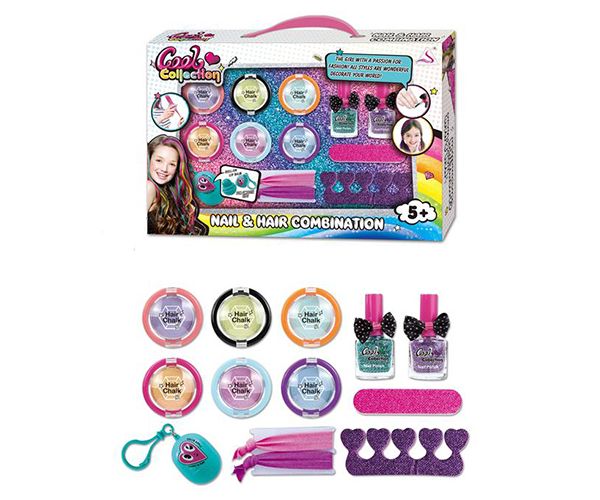 Cool Collection köröm és hajdíszítő stúdió 13db-os készlet