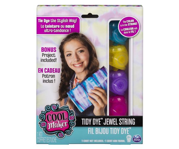 Cool Maker: Tidy Dye színes fonal készlet - Spin Master
