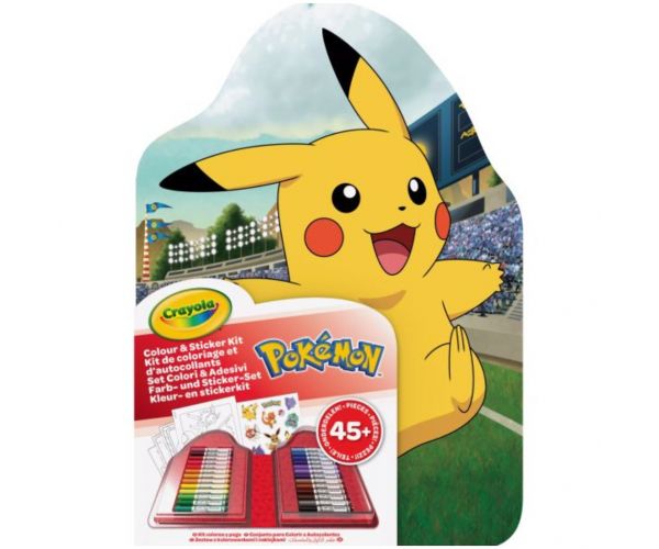 Crayola: Pokémon kreatív készlet matricákkal
