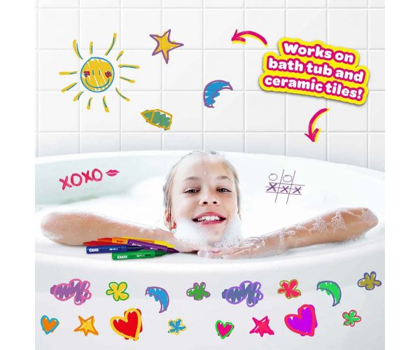 Craze Inkee: Fürdő zsírkréta 6db-os szett