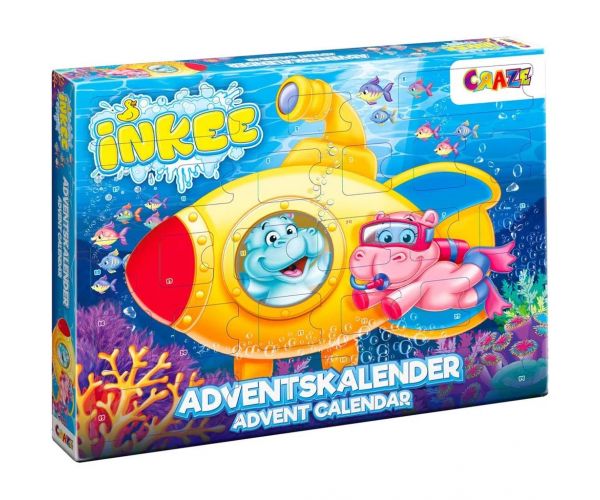 Craze Inkee: Fürdőjáték adventi naptár