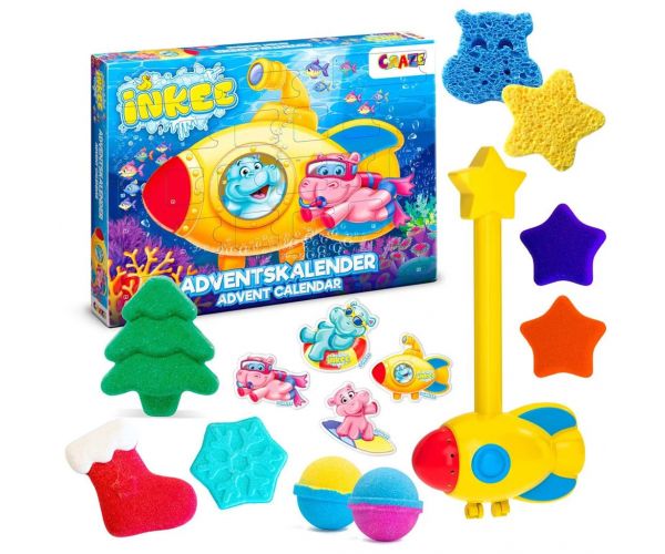 Craze Inkee: Fürdőjáték adventi naptár