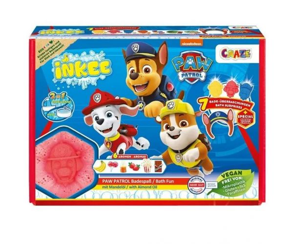 Craze: Inkee Mancs őrjárat nagy vegán fürdőszett