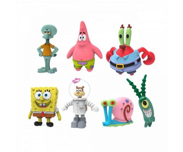 Craze Inkee: Vegán fürdőgolyó csomag gyűjthető Spongyabob mesefilm figuráikkal