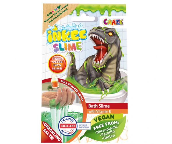 Craze Inkee: Vegán Dinós fürdő slime Coca-Cola aromával
