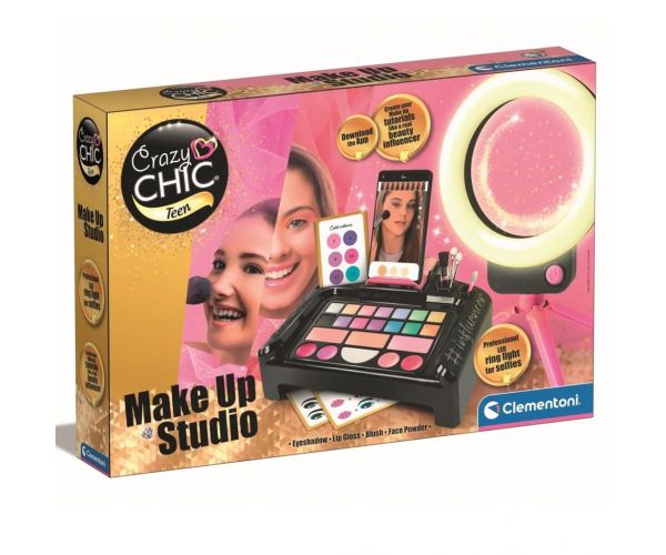 Crazy Chic: Influenszer szépség stúdió szett - Clementoni