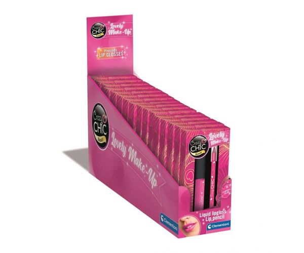 Crazy Chic: Pink szájfény és szemceruza - Clementoni