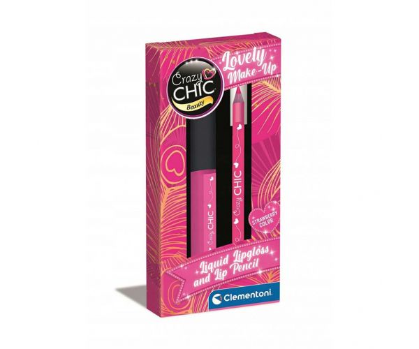 Crazy Chic: Pink szájfény és szemceruza - Clementoni