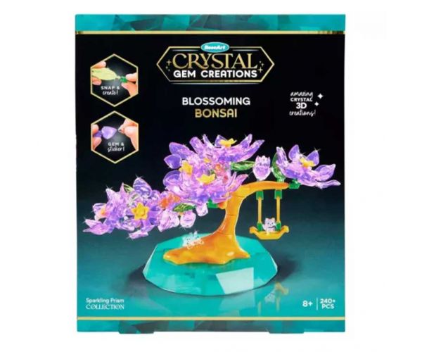 Cra-Z-Art: Készítsd magad 3D-s virágzó bonsai kristályokkal