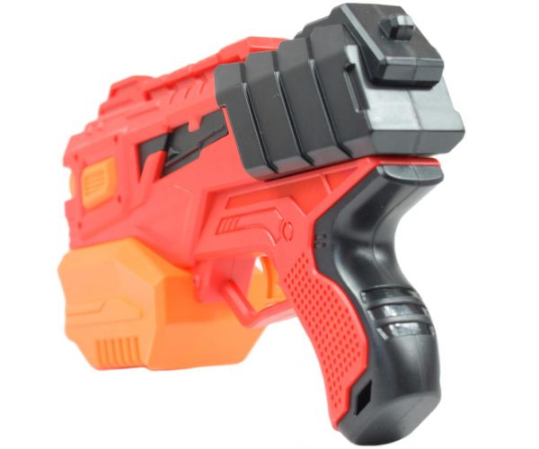 Crazy Launcher: Manuális szivacslövő szett céltáblával és lövedékkel 24cm
