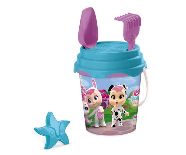 Cry Babies homokozó szett vödörrel - Mondo Toys