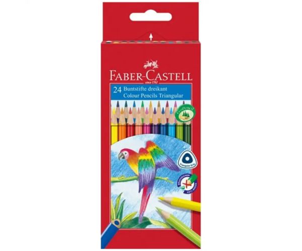 Faber-Castell: Sada farebných ceruzí 24 ks