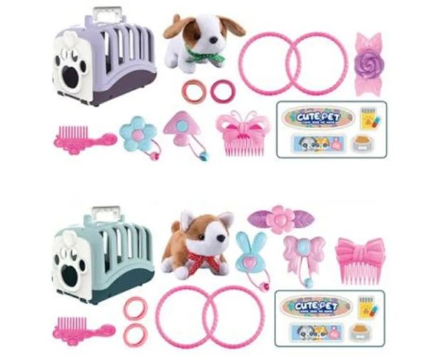 Cute Pet Pes hrací set s nosičom vo dvoch variantoch