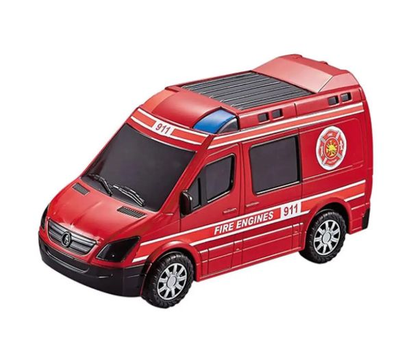 City Rescue hasičský minibus so svetlom a zvukom