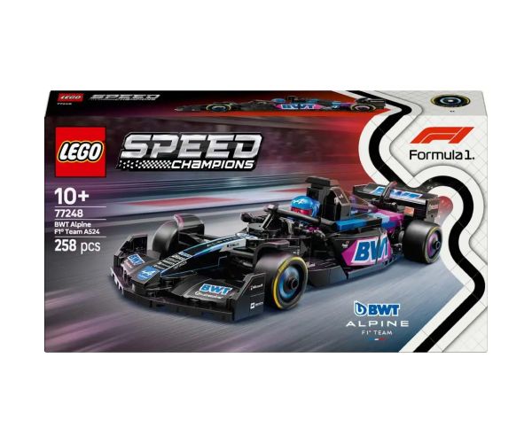 LEGO® Speed Champions: BWT Alpine F1® Team A524 pretekárske auto (77248)