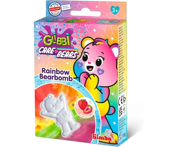 Glibbi Kúzelná bomba do kúpeľa s Medvedíkmi Starostlivosti – Simba Toys
