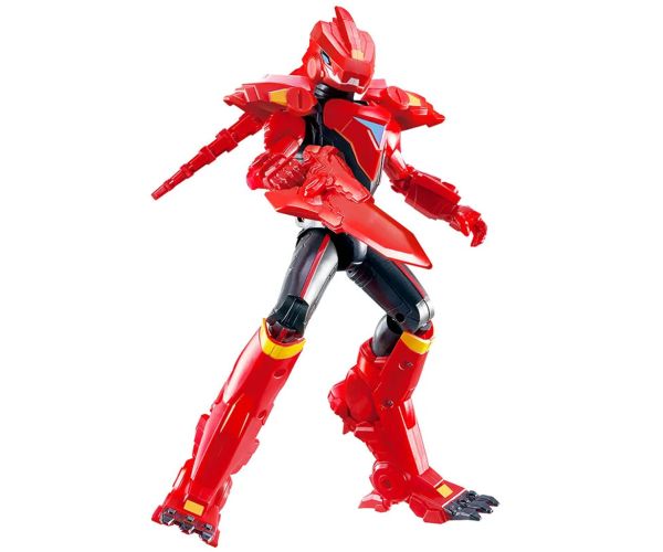 Quantum Heroes: Dinoster Lucio akčná figúrka s červeným brnením 20 cm