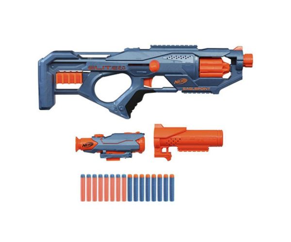 Nerf Elite 2.0 Eaglepoint RD-8 penový zbraň s 16 nábojmi - Hasbro