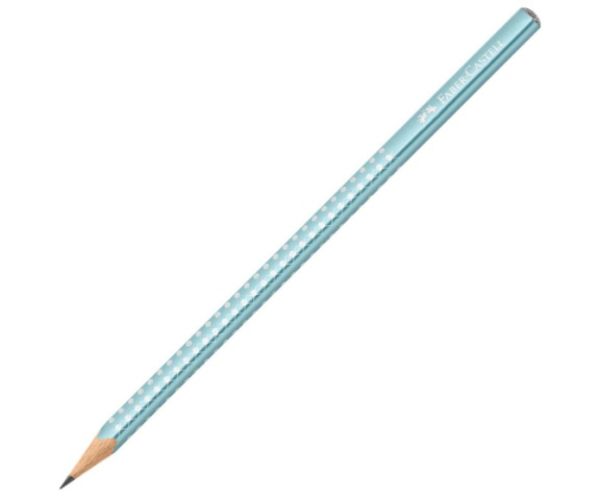 Faber-Castell: Sparkel perleťová metalická oceánovomodrá grafitová ceruzka B