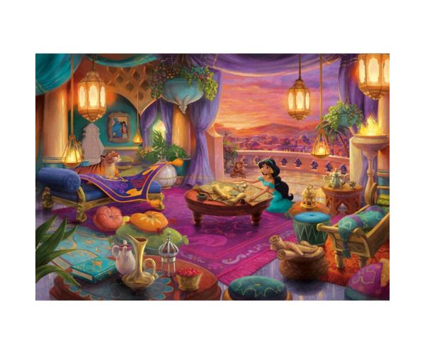 Disney Princezné Jasmín čarovný palác 500 ks puzzle – Clementoni