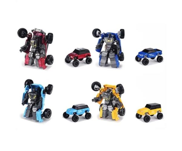 Premeniteľná figúrka robota 8cm vo viacerých variantoch