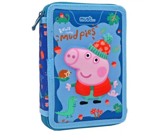 Must... Peppa Pig Žolík plnený poschodový peračník