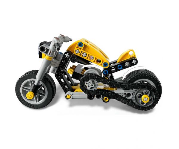 LEGO® Technic: Žltý motocykel (42225)