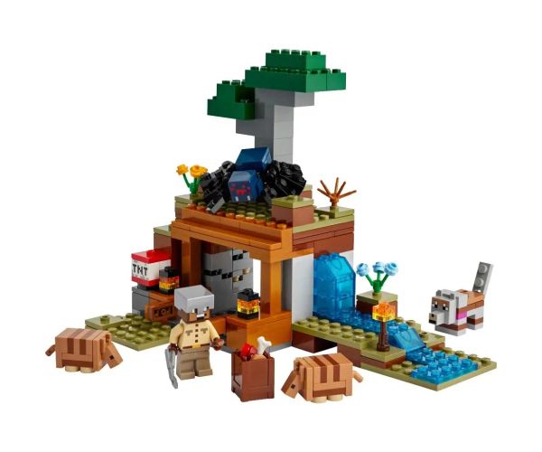 LEGO® Minecraft: Expedícia do sochy v bani (21269)