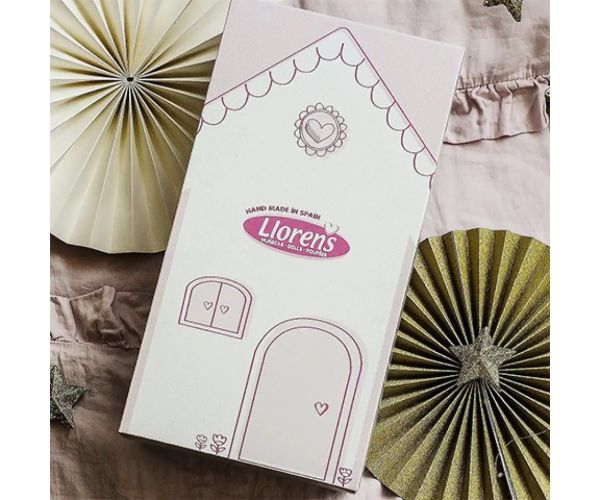 Llorens: Mimi 42cm-ová bábika dievčatka v ružovom oblečení s kolískou