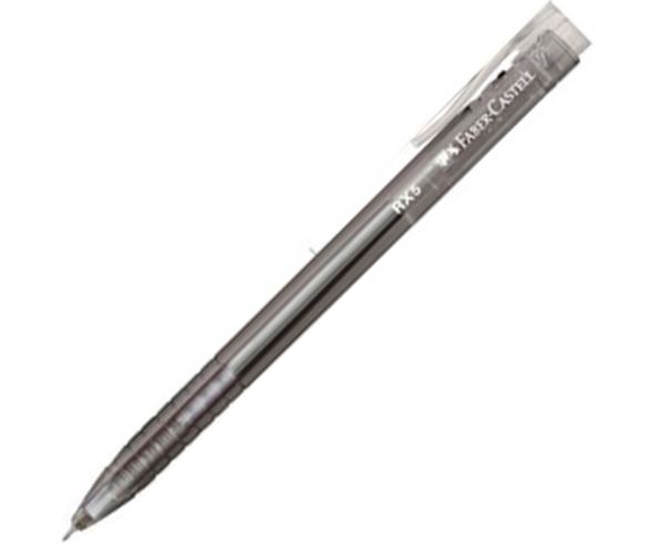 Faber-Castell: RX5 čierne guľôčkové pero 0,5 mm
