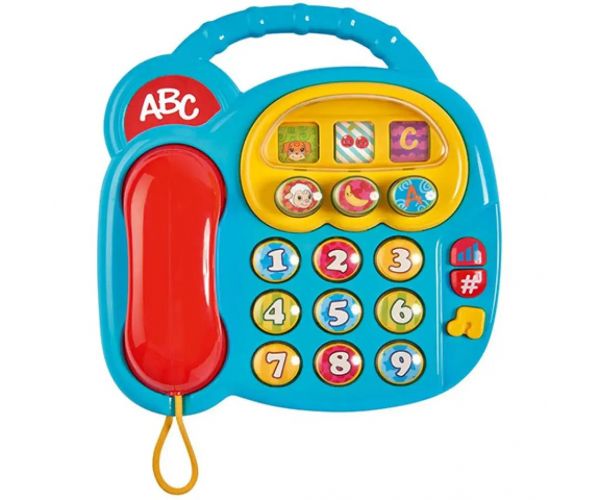 ABC farebný telefón so svetelnými a zvukovými efektmi - Simba Toys