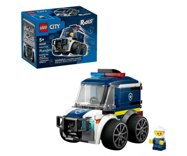 LEGO® City: Vozidlá – Policajný nákladný automobil (60481)