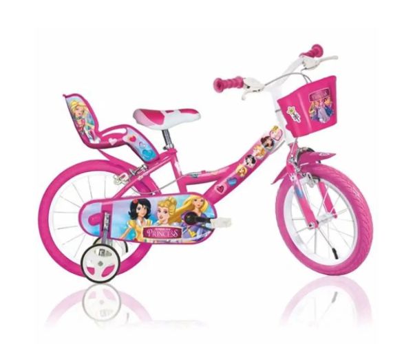 Princess ružový bicykel vo veľkosti 16