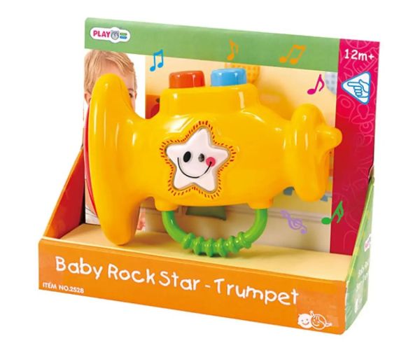 Playgo: Trúbka so zvukom baby hudobný nástroj