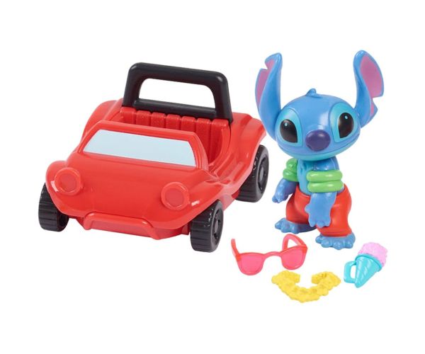 Stitch hračka s autom