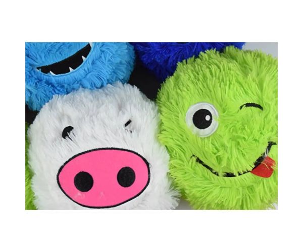 Fuzzy Monsters chlpatá plyšová lopta vo viacerých variantoch 23cm