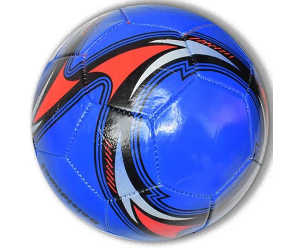 Futbalová lopta z umelej kože v neónových farbách 23cm